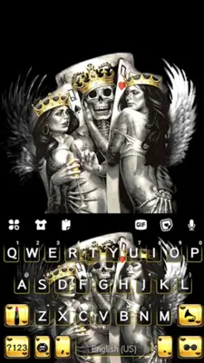 Gangster Poker Skull android App screenshot 0